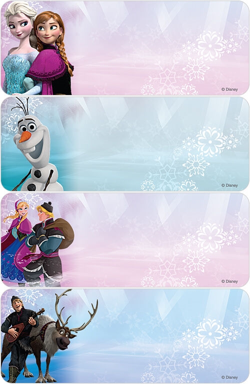 Frozen Address Labels