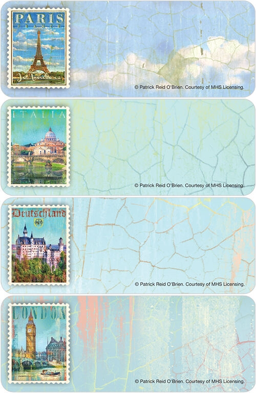 European Vacation Address Labels