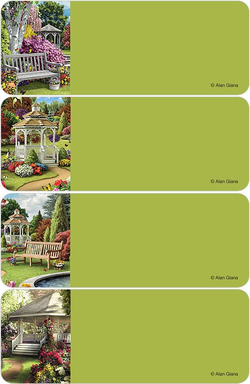 Garden Escapes Address Labels