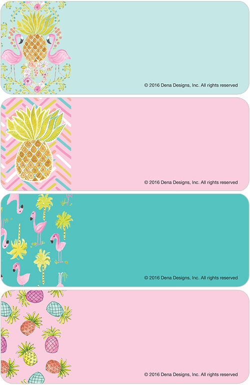 HAUTE GIRLS™ Flamingos Address Labels