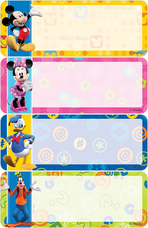 Mickey Fun-Tastic Address Labels