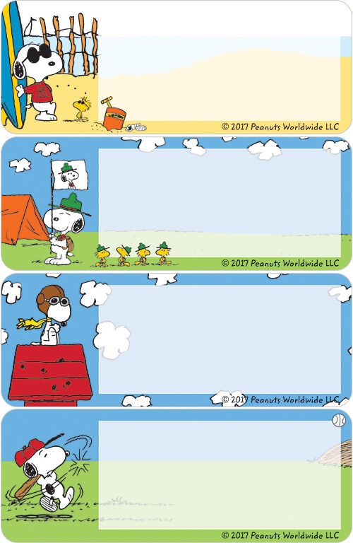 Snoopy Address Labels