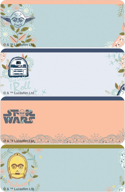 Star Wars™ Organic Blooms Address Labels