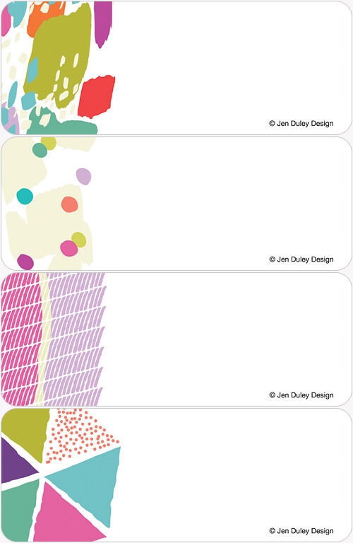 Pop Galleria Address Labels