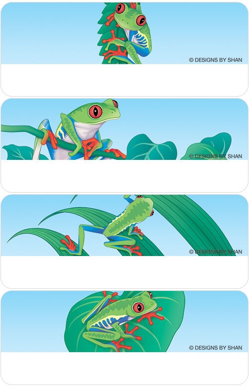 Red-Eyed Tree Frog Address Labels