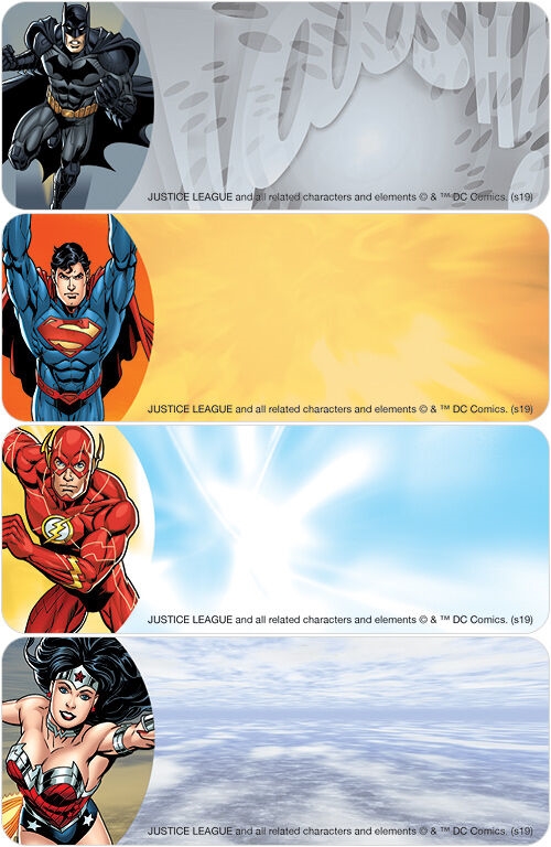 JUSTICE LEAGUE™ Address Labels