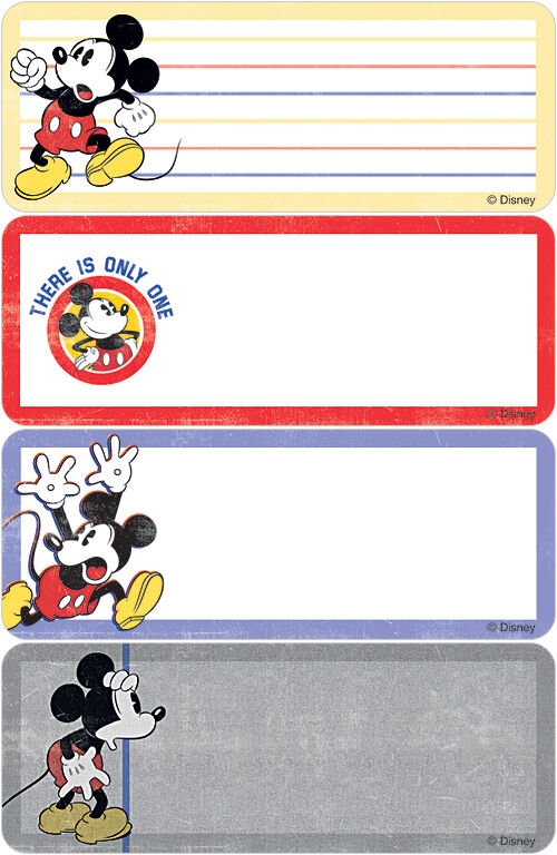 Mickey The One & Only Address Labels