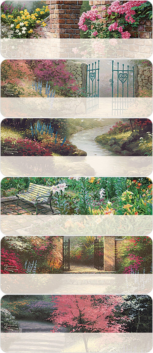 Thomas Kinkade Gardens Address Labels