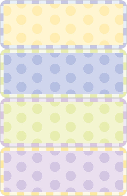 Delicious Dots Address Labels