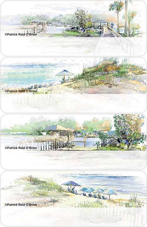 Calm Breeze Address Labels