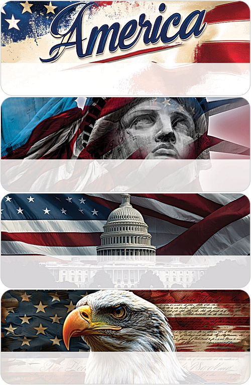 Celebrate America Address Labels