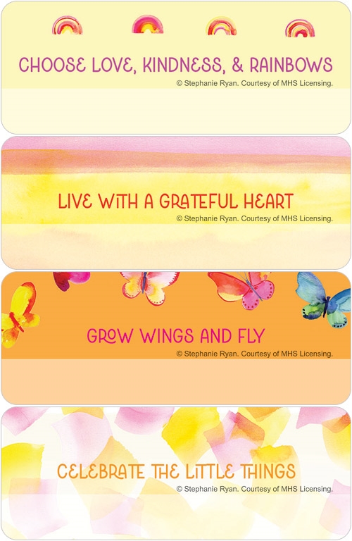 Butterflies & Rainbows Address Labels