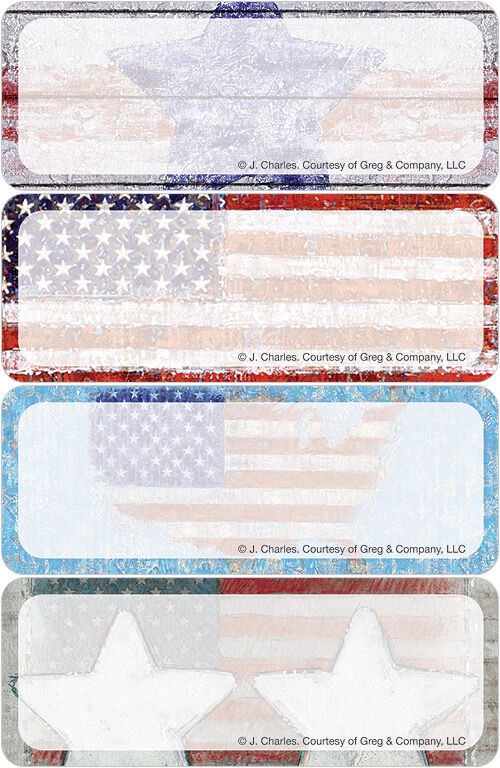 American Pride  Address Labels