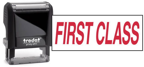 Stock Stamp - First Class