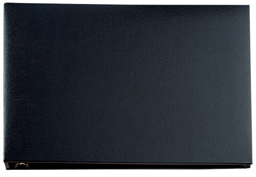 3-Ring Personal Home Desk Binder Black