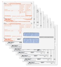 W-2 Laser Set 8-part w/env. (Quicken & Quickbooks Compatible) 