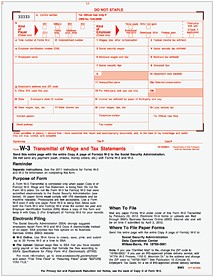 W-3 Laser Transmittal of Income 