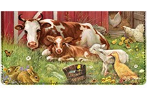 Barnyard Babies Leather Cover