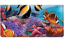 Steve Sundram Tropical Fish Leather Cover