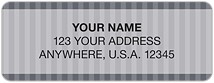 Classic Grey Address Labels Thumbnail