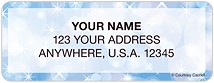 Champagne Sparkles Address Labels