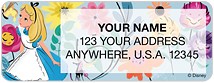 Alice in Wonderland Address Labels