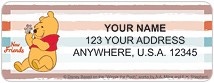 Winnie the Pooh Woodland Folks Address Labels