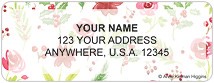 Seasonal Blooms Address Labels Thumbnail