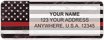 Support Our Firefighters Address Labels