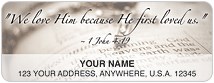 Bible Reflections Address Labels Thumbnail