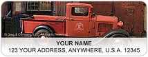 Vintage Trucks Address Labels