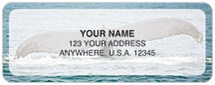 Whale Tails Address Labels Thumbnail