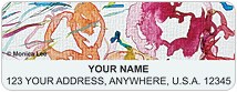 Artist Garden Address Labels Thumbnail