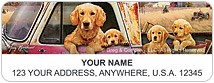 Pups & Trucks Address Labels Thumbnail