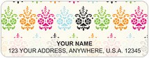 Obsessed with Color Address Labels