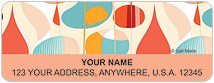 Gail Marie Retro Reverie Address Labels