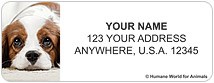 Humane World for Animals Dogs Address Labels