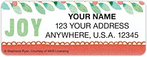 Winter Flourish Address Labels Thumbnail