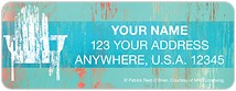 Beachy Stripes Address Labels Thumbnail