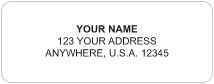 White Address Labels