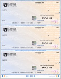 High Security Laser Draft Check (w/o lines)